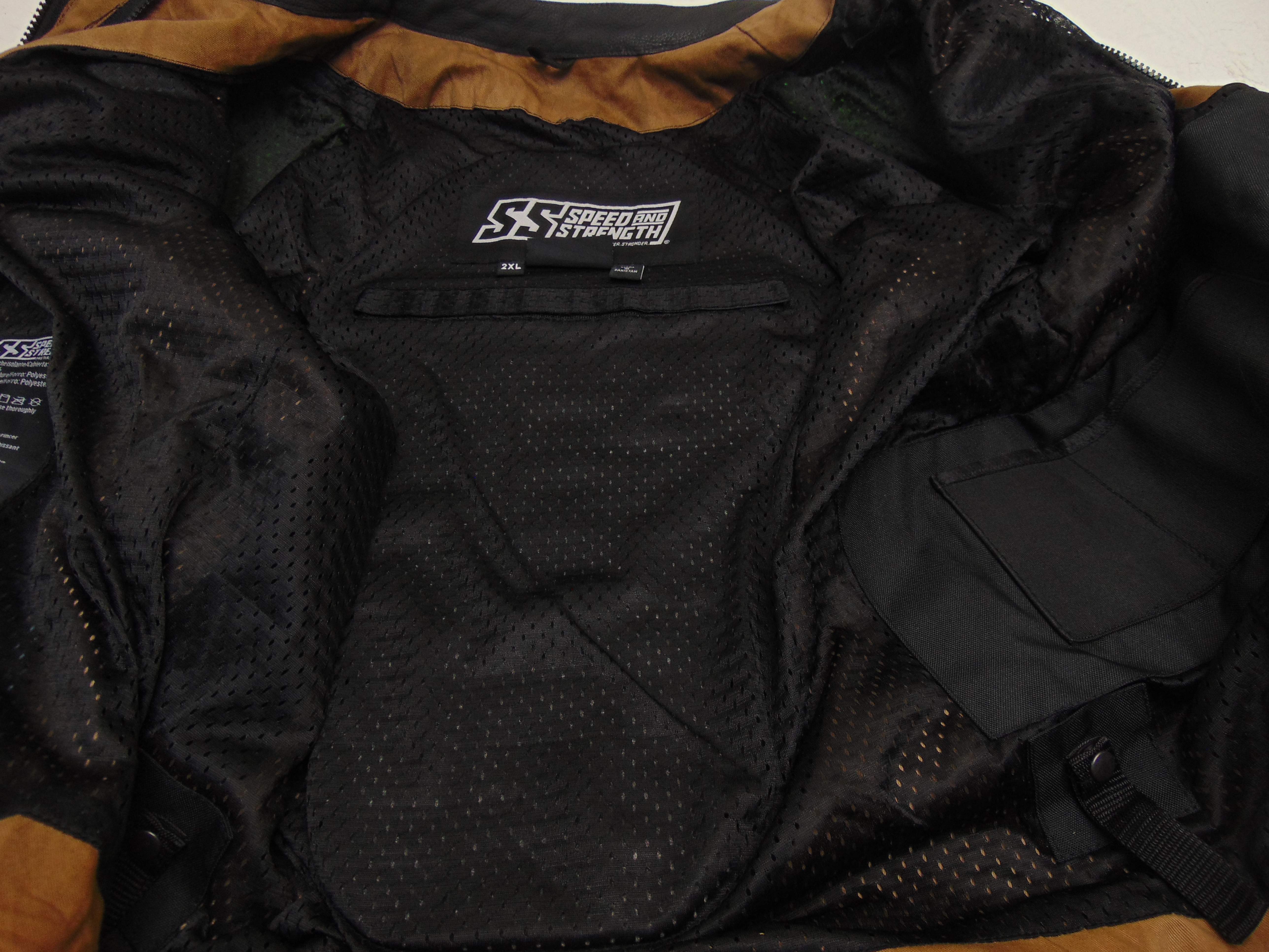 Straight savage jacket top